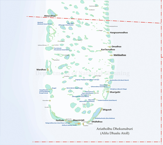 Ari Atholhu Dhekunuburi (Alifu Dhaalu Atoll) 